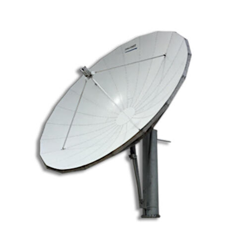 Challenger 6.3m Receive-Only C, Ku, X-Band Satellite Antenna with Powder-Coated Reflector