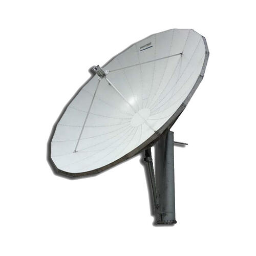 Challenger 7.5m C, Ku, X-Band Receive-Only Earth Station Antenna with White Powder-Coated Reflector