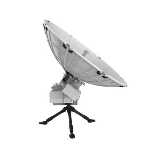 Starlight A1000 Manpack SATCOM Terminal in Tactical Deployment