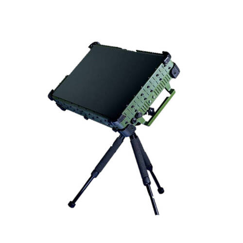 M300 Flat Panel Manpack SATCOM Terminal in Tactical Deployment